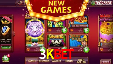 Jogos de mesa e apostas rápidas na 3KBET